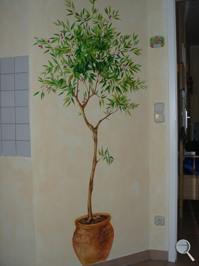 wandmalerei trompe l'oeil